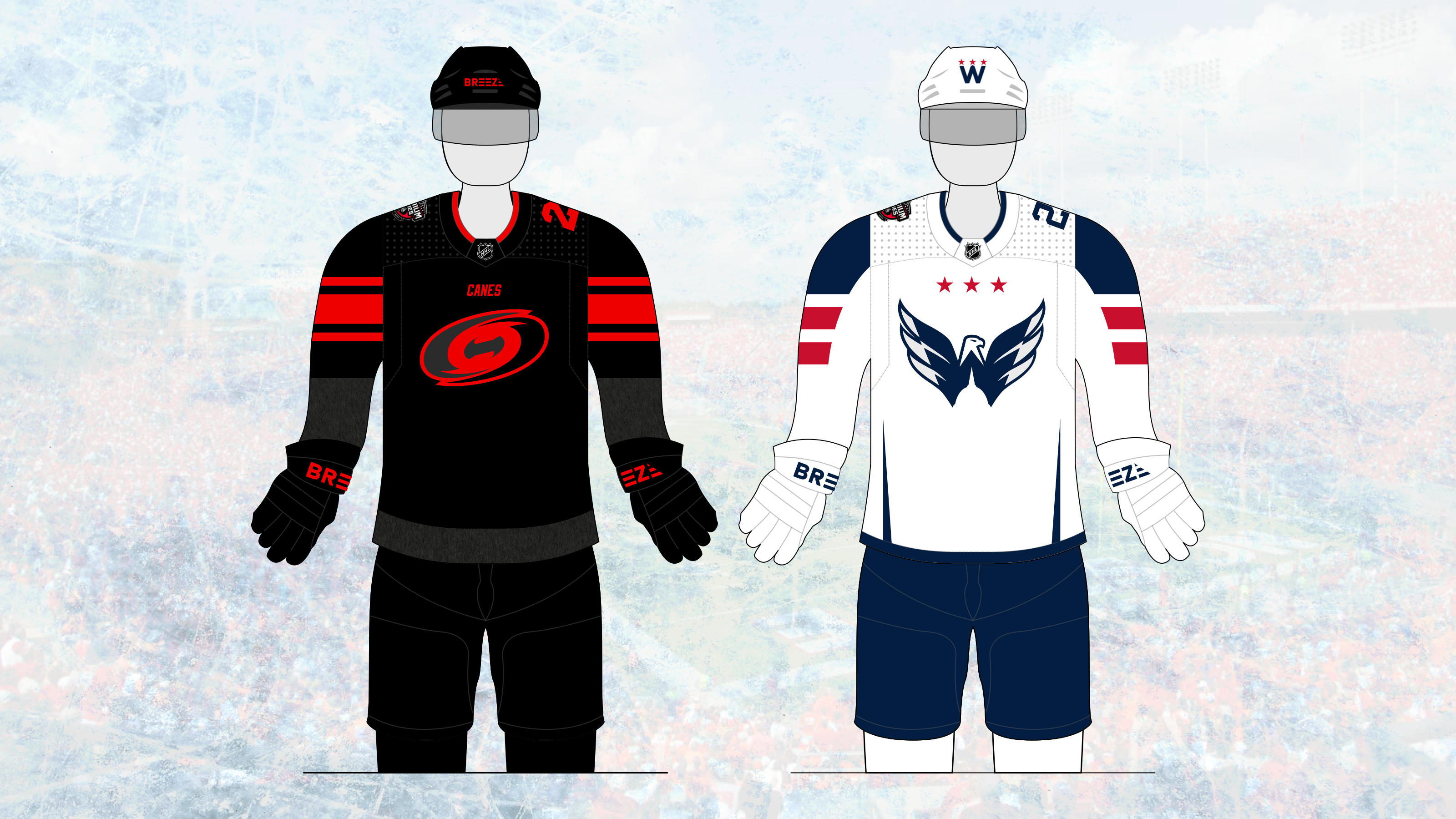 Reacting to NHL Stadium Series Jersey Concepts! 