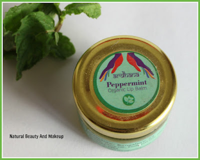 Ardhana Peppermint Organic Lip balm Review on Natural Beauty And Makeup blog