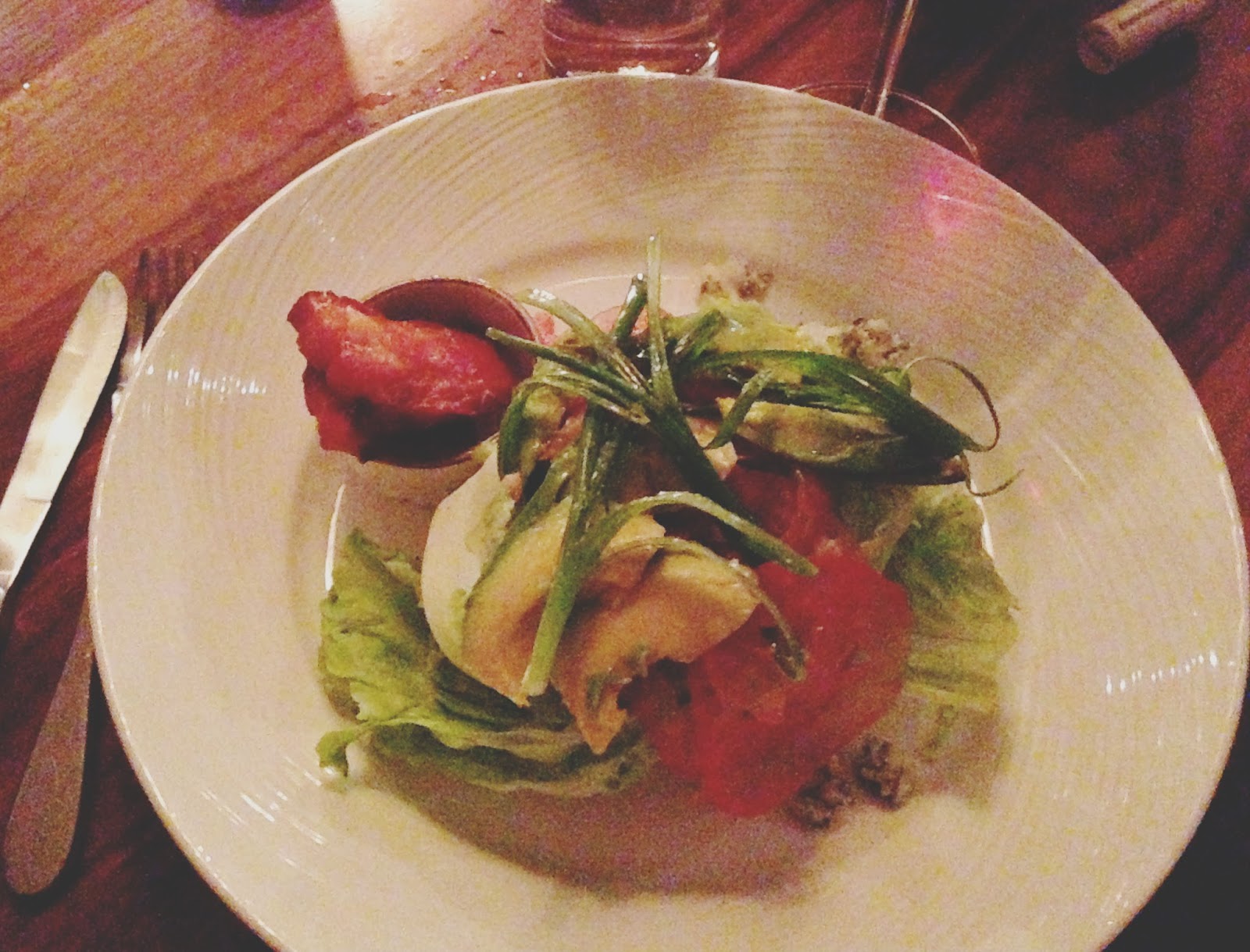 houston restaurants food salad saltair seafood