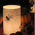 Farolillos decoración halloween para imprimir