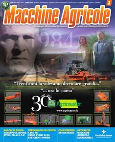 Macchine Agricole 2014-03 - Maggio 2014 | ISSN 1827-3734 | TRUE PDF | Bimestrale | Professionisti | Allevamenti | Rinnovabili | Macchine Agricole | Agricoltura
Macchine Agricole è la rivista dedicata al mondo della meccanizzazione agricola e rivolta a tutti gli utilizzatori di macchine e attrezzature per l’agricoltura; è inoltre organo ufficiale di Unacma (Unione Commercianti Macchine Agricole). Divisa in sezioni (coltivazioni – forestale – allevamenti – economia - attualità), la rivista non intende solo orientare il lettore alla scelta delle soluzioni più idonee alle sue esigenze, ma anche dargli una visione a 360° del settore, che comprenda argomenti come la componentistica, le energie alternative, la distribuzione, la ricerca tecnologica applicata. Bimestrale, Macchine Agricole, fedele alla filosofia di Tecniche Nuove, intende dare supporto divulgativo all’industria italiana della meccanizzazione agricola, a favore di un agricoltore del terzo millennio al quale verranno richieste competenze sempre più specifiche. La rivista affronta quindi trasversalmente tutte le tematiche che interessano l’agricoltore moderno in un’ottica di meccanizzazione a tutto campo. Con taglio semplice, preciso, coinvolgente, autorevole e soprattutto… innovativo. Macchine Agricole, la rivista che mancava.