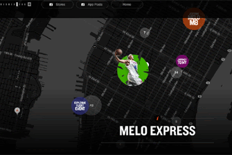 New Carmelo Anthony's Life On Google Maps