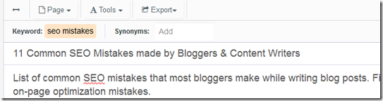 common SEO mistakes in meta description