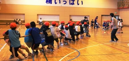 北見市立北小学校 まるいやね 綱引き大会２日目