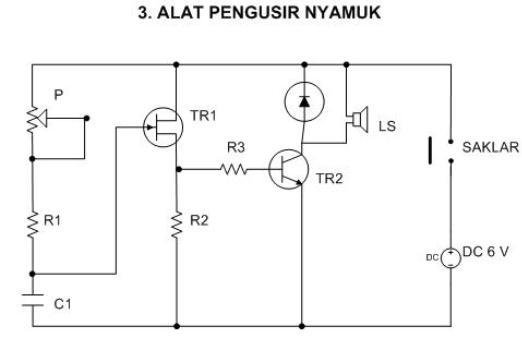 ANEKA RANGKAIAN ELEKTRONIKA  SEDERHANA