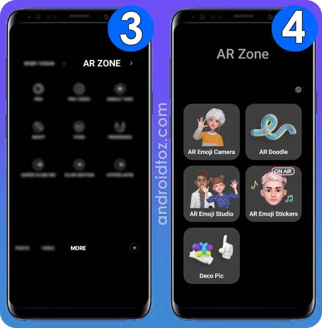 Access AR Zone Apps using Camera (2)