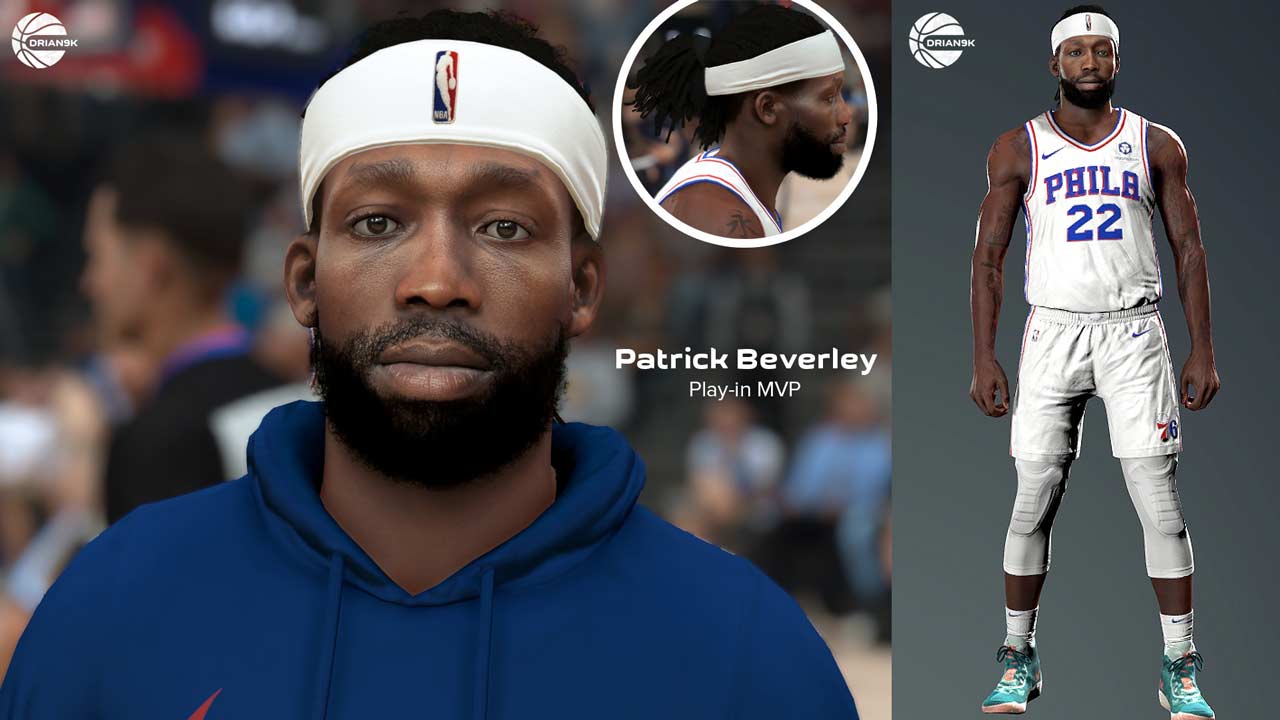 NBA 2K23 Patrick Beverley Cyberface & Body Update
