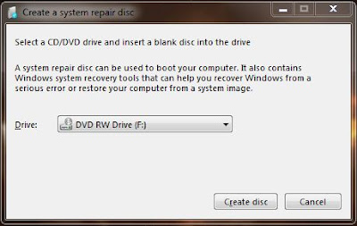 cara membuat cd repair windows 7