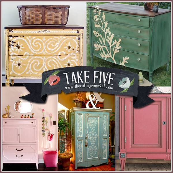 Beautiful Hand Painted Furniture - The Cottage Market