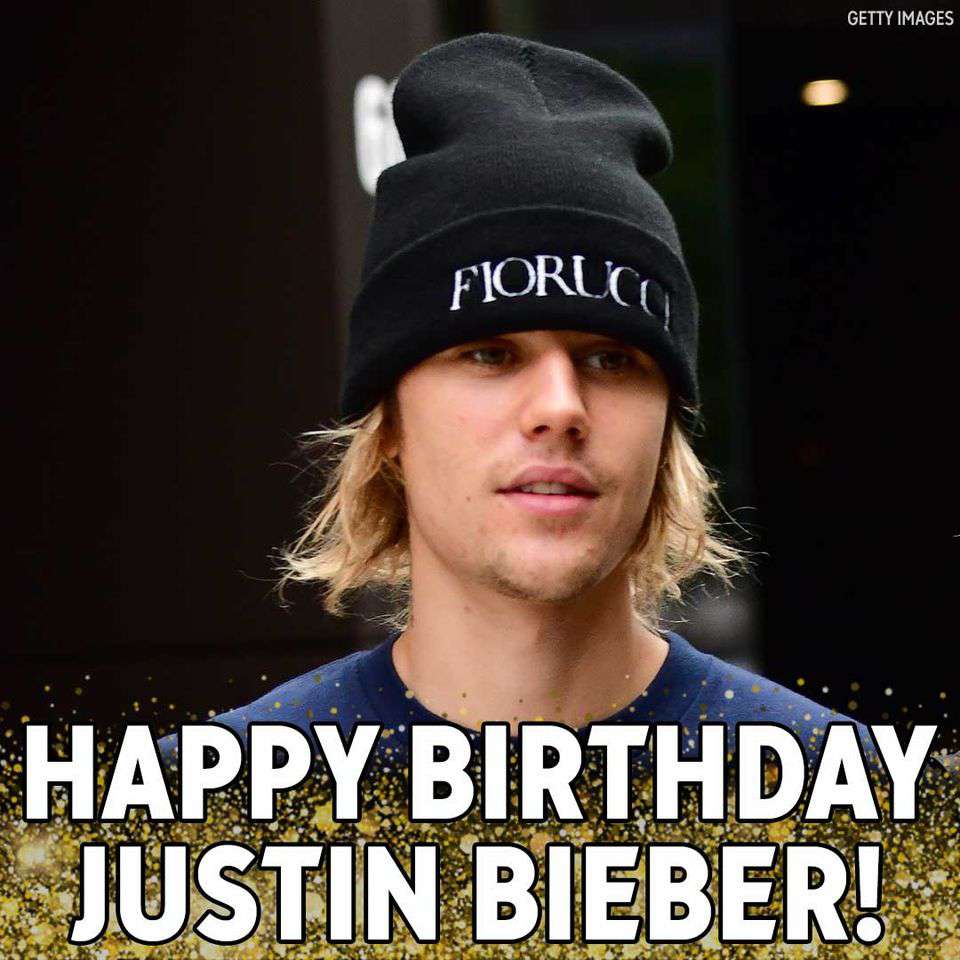 Justin Bieber's Birthday Wishes Lovely Pics