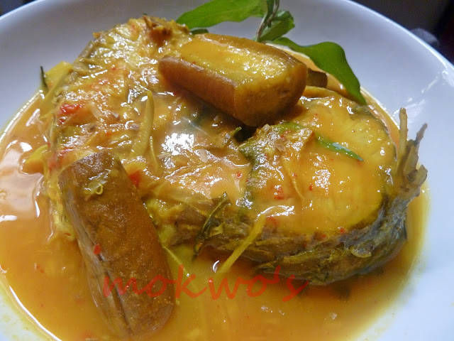 Ikan belanak masak tempoyak.selera lepas raya 