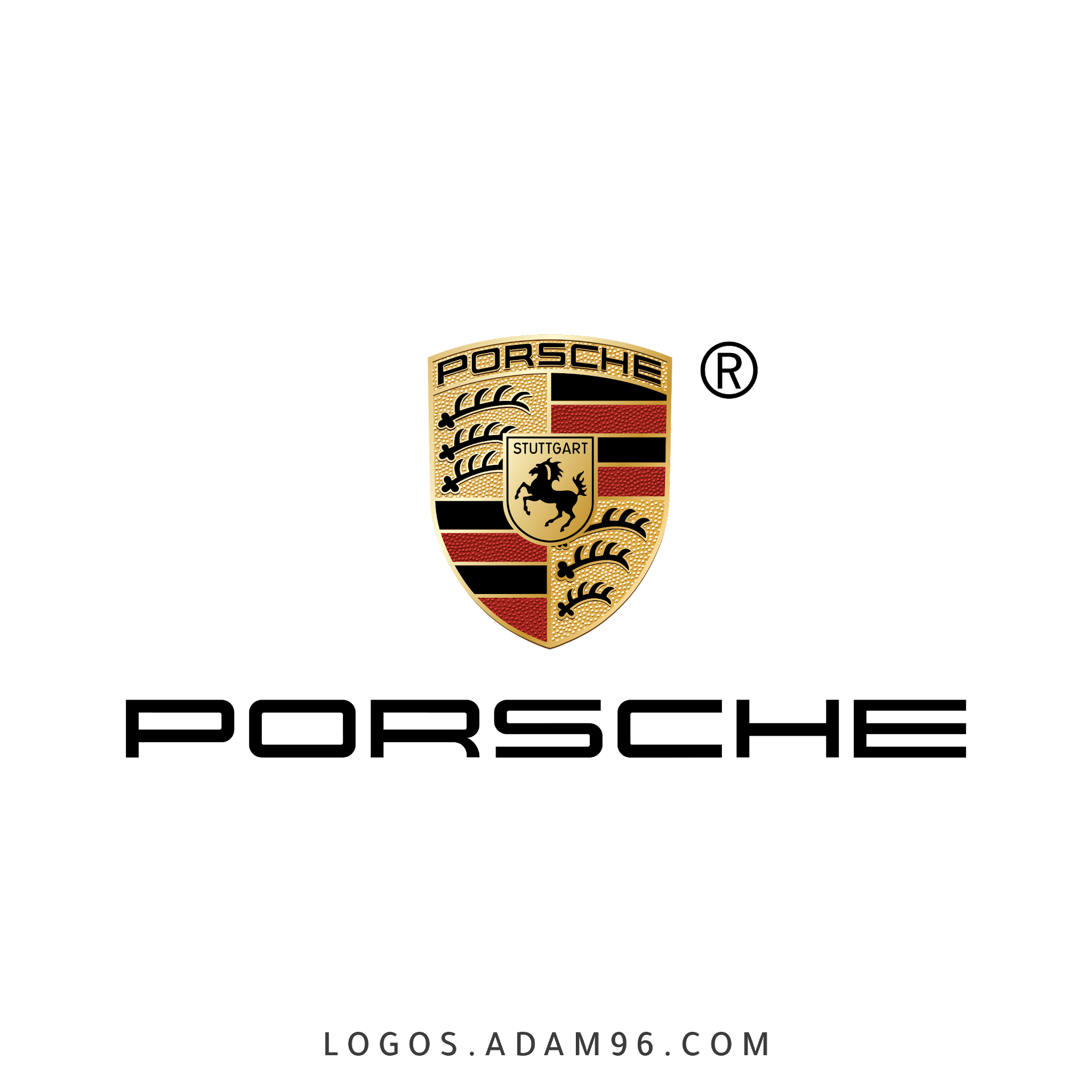 Download Logo Porsche PNG - Free Vector