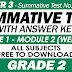 GRADE 2 3RD QUARTER SUMMATIVE TEST NO. 1 with Answer Key (Modules 1-2)