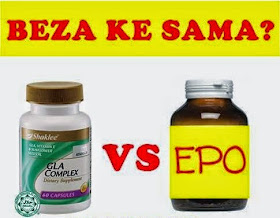 Beza GLA Shaklee dengan EPO lain,GLA VS EPO