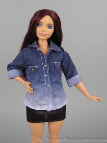 You can't buy clothes for the curvy type barbies, and my god