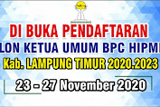 Kabar Gembira Telah Dibuka Pendaftaran Bakal Calon Ketua HIPMI Kab. Lampung Timur