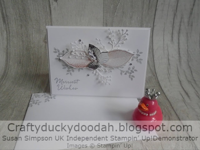 Craftyduckydoodah, Rooted In Nature, Nature's Roots, Frosted Bouquet Framelits, Christmas 2019, Susan Simpson UK Independent Stampin' Up! Demonstrator, Supplies available 24/7 from my online store, 