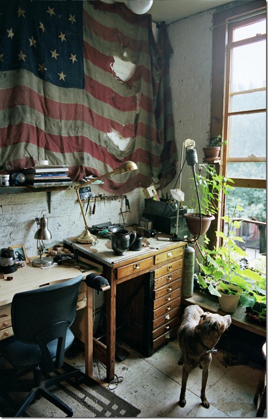 Aaron Ruff's Brooklyn Studio