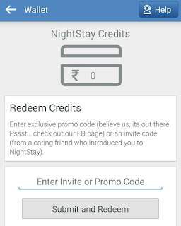 nightstay app free credits