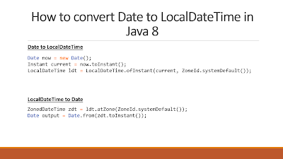 Java67 How To Convert Date To Localdatetime In Java 8 Example Tutorial Java67 How To Convert Date To Localdatetime In Java 8 Example Tutorial