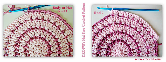 how to crochet, free crochet patterns, sleep hats, chemo caps, bald heads, beanies, hats,