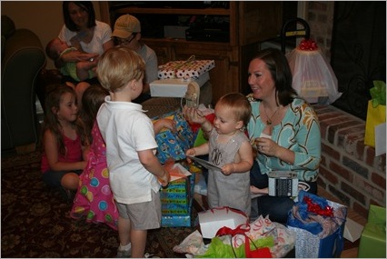 Campbell's First Birthday Party and T's Swimming Lessons 145