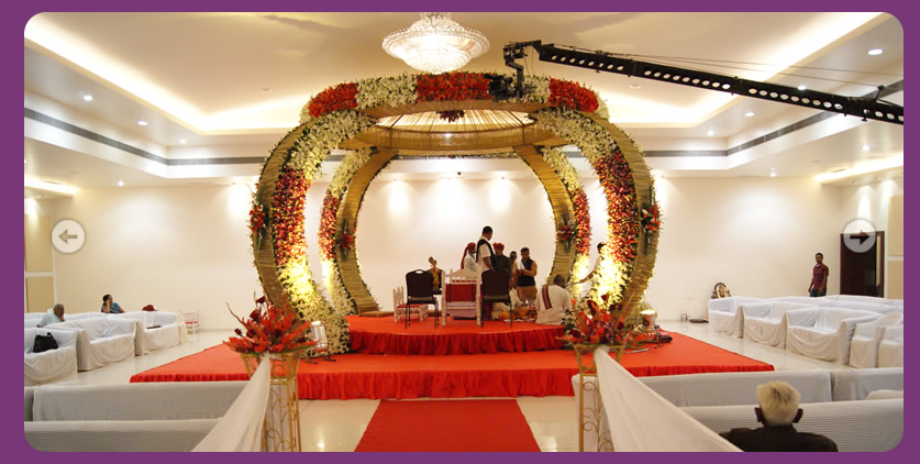 A WEDDING  PLANNER Indian  Wedding  Hall  Shaadi Mandap 