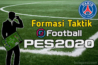 Formasi Terbaik PSG PES 2020