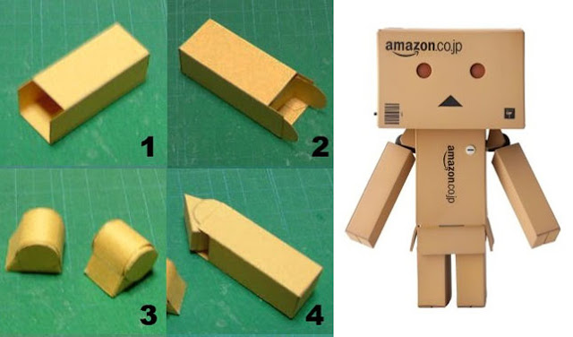 Cara Membuat Robot danbo dari Kardus