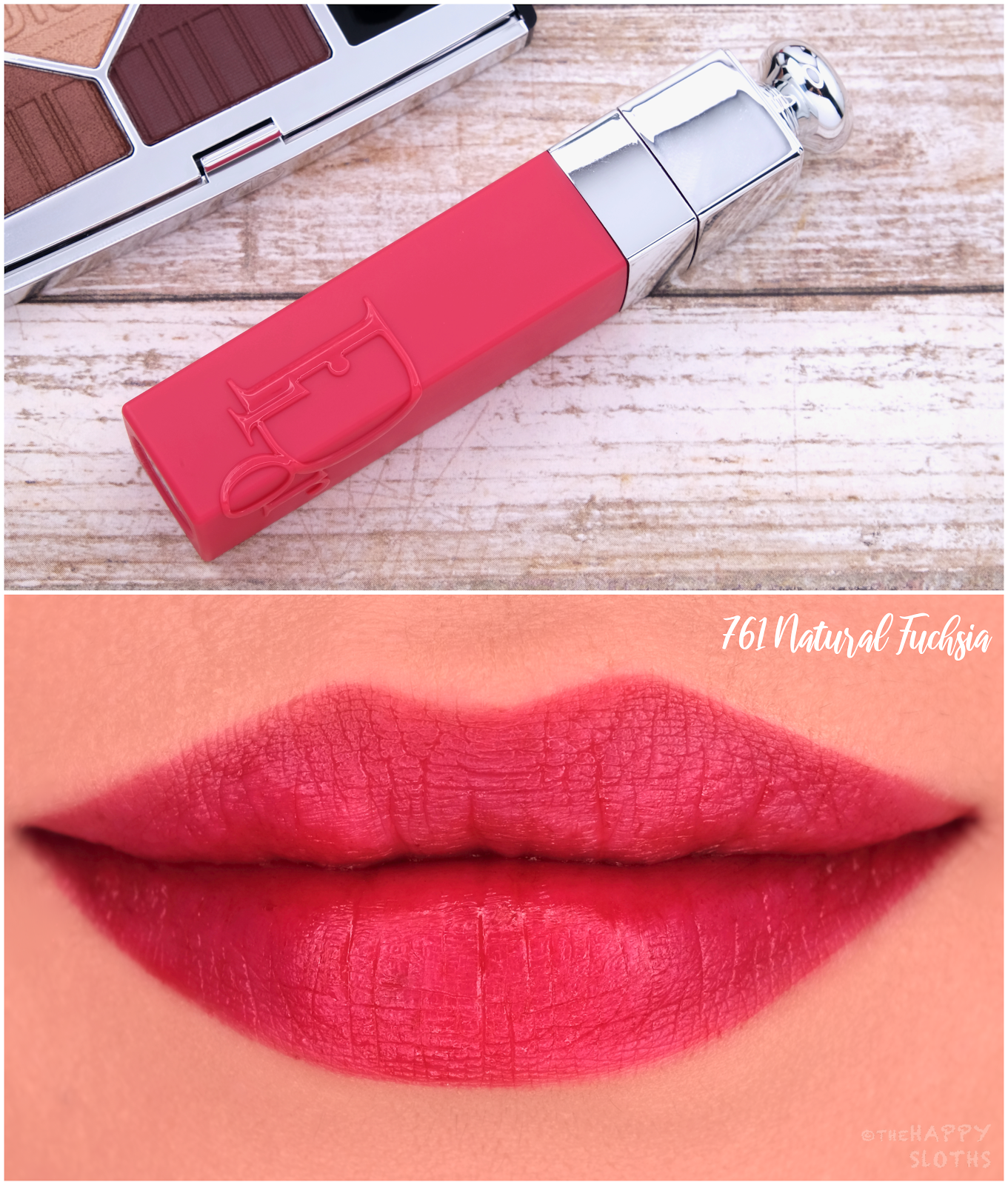 Dior | Dior Addict Lip Tint in "761 Natural Fuchsia": Review and Swatches