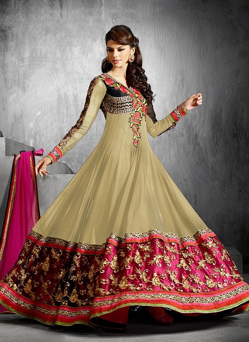 New Arrival Heavy Work Floor Length Anarkali Suit