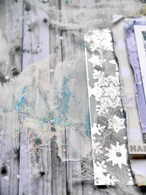 Let it Snow by Katherine Sutton using BoBunny Winter Wishes Collection