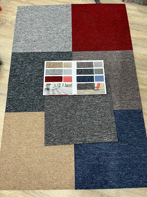Thảm tấm PVC Mana series có tổng 7 màu