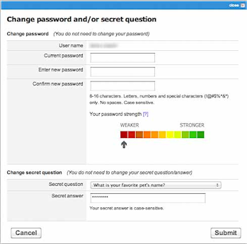 Change Comcast Email Password