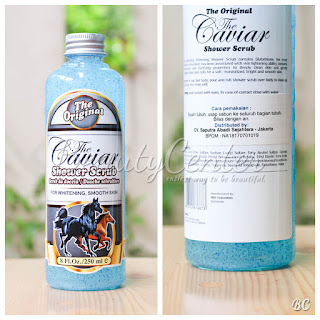 Caviar Shower Scrub BPOM / Caviar Sabun / Original BPOM