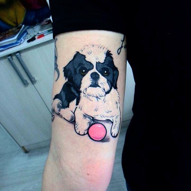 tatuagem cachorro