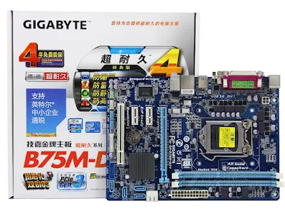 Gigabyte GA-B75M-D3V(rev. 1.x) NVMe M.2 SSD BOOTABLE BIOS MOD