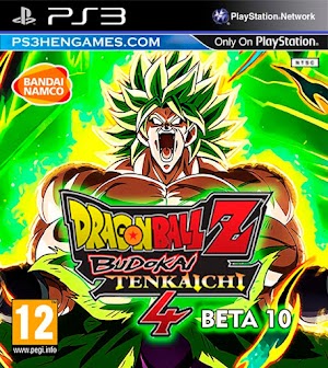 Dragon Ball Z Budokai Tenkaichi 4 [Beta 10] [PKG] [HEN/CFW] [PS2 Classic] [Español Latino] PS3