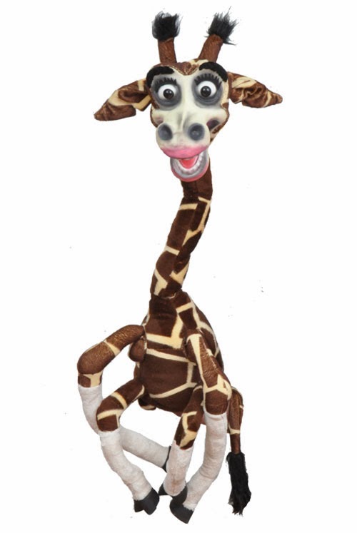 Giraffe Puppet 3