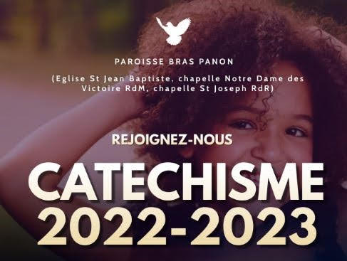 CATÉCHISME 2022-2023 : Inscription en ligne