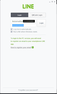 Menggunakan Aplikasi Line di Komputer