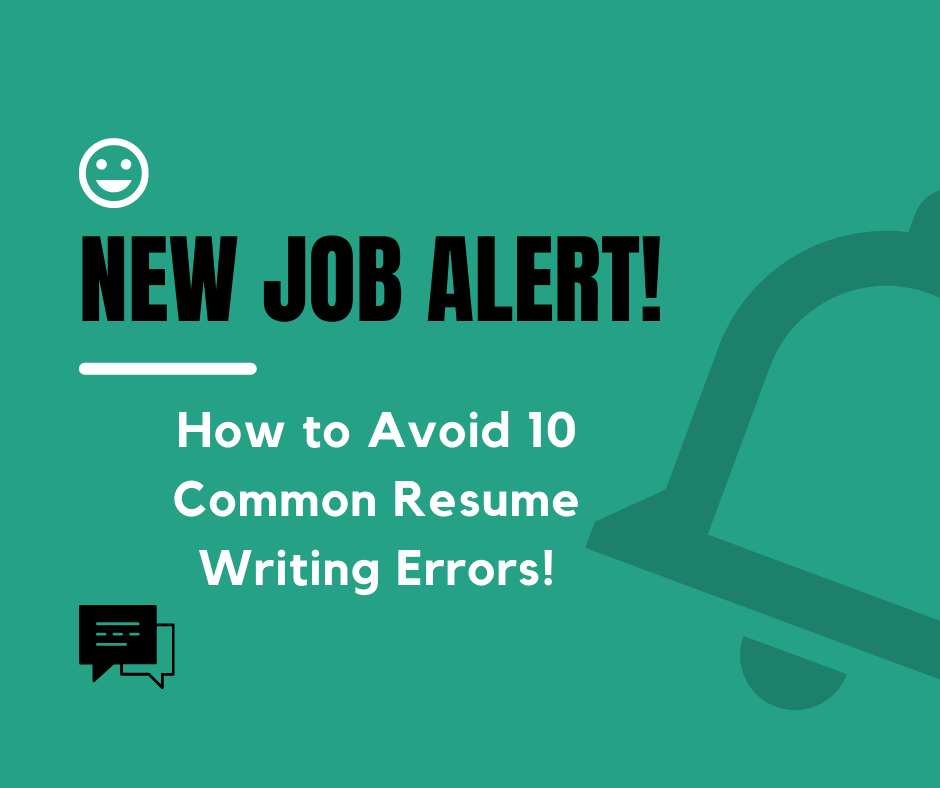 How to avoid common resume writing errors