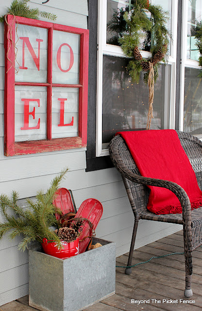Front Porch Decor For Christmas