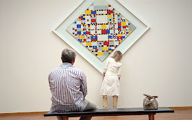 Mondrian. Victory Boogie-Woogie gallery wall