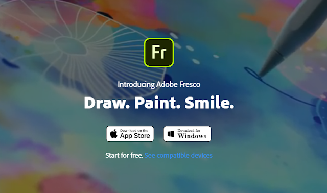 تطبيق Adobe's Fresco للرسم يصل إلى Windows