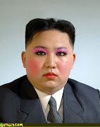 Is Kim a threat? Don't think so. (kim jong un with makeup)