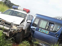 Accident involving another transport bus along Benin-Auchi Road (SEE PHOTOS)