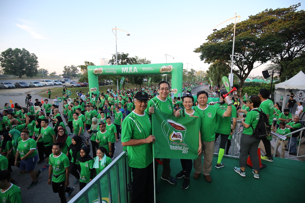 Sugoi Days: Milo Breakfast Day Run 2017: Putrajaya