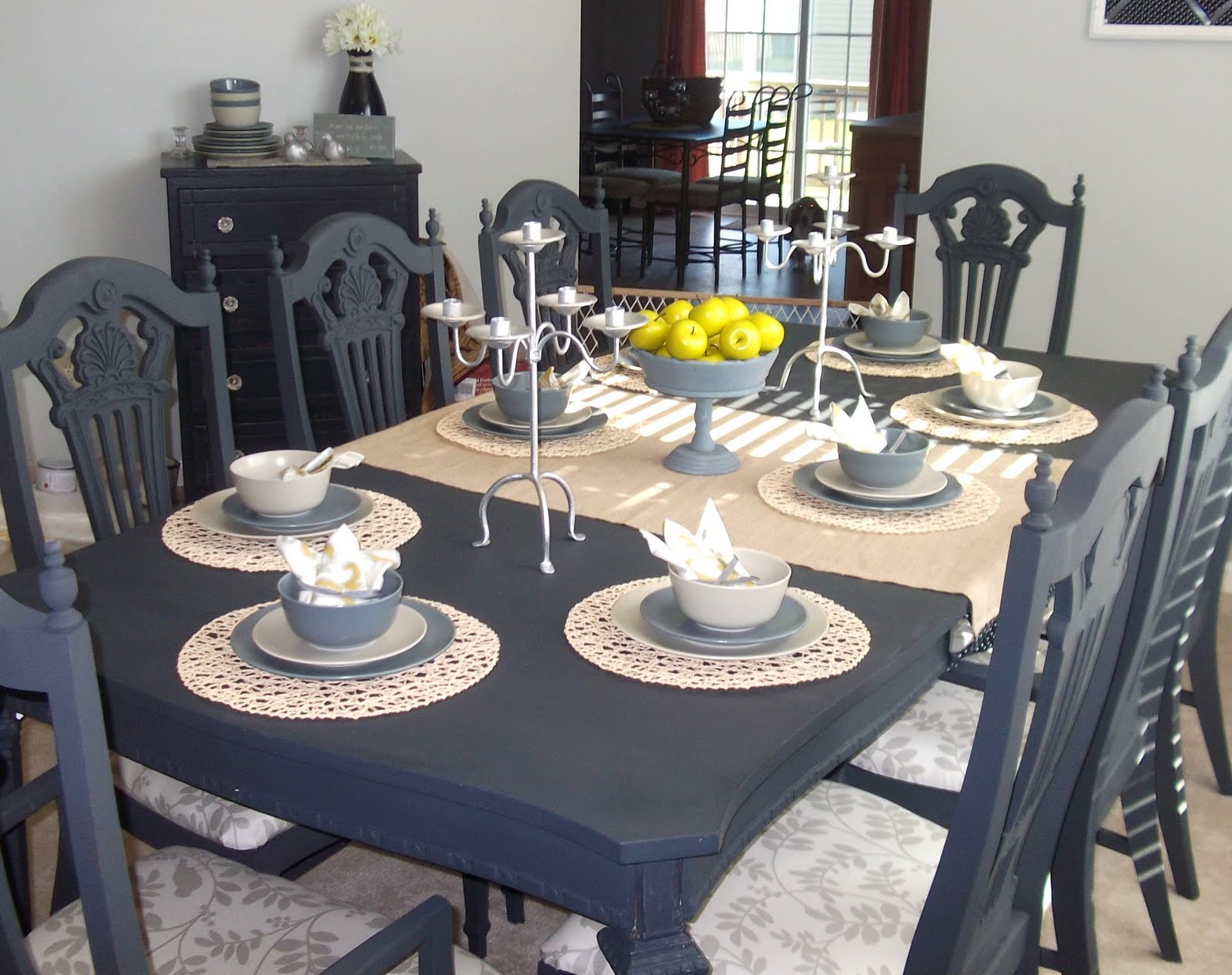 Loving Life Dining Room Table And Chairs Completed Finally