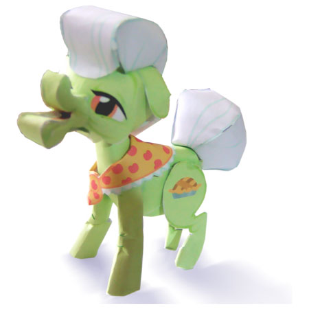 My Little Pony Granny Smith Papercraft